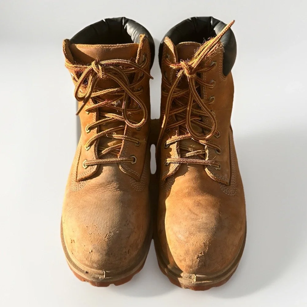 TIMBERLAND Pro 24/7 Direct Attach Steel Toe Boots Wmns 9‎ Wheat A1KJ8 Waterproof